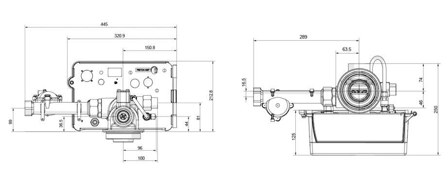 Блок управления Проматик 520 Т3 М ББП (фильтрация, таймер)
