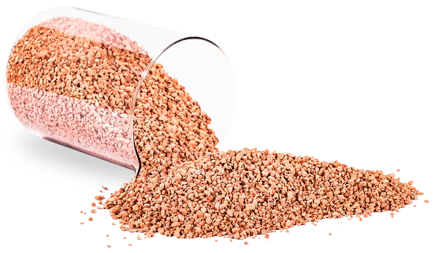 Минеральный сорбционно-фильтрационный материал Акватеррика D, фр. 0,8-2,0 мм